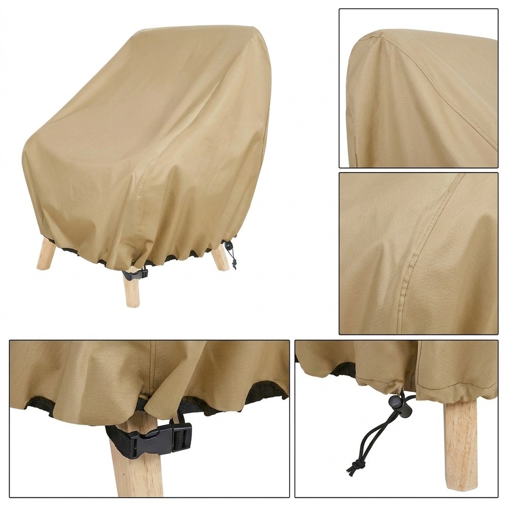 Outdoor Furniture Lounge - Capa Impermeável para Cadeira de Pátio,