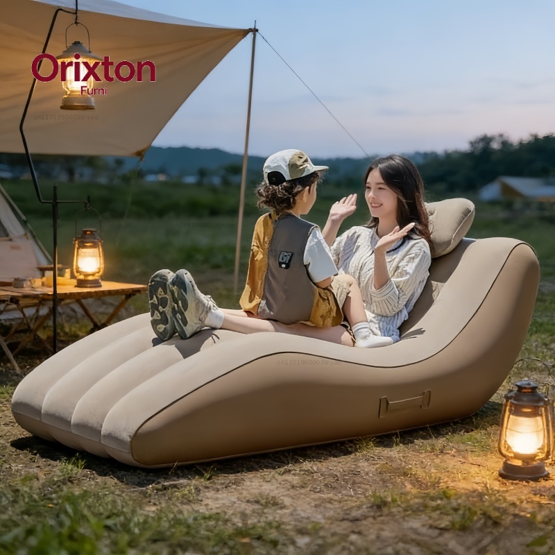 Outdoor Furniture Lounge - Cadeira Inflável Portátil para Exterior -