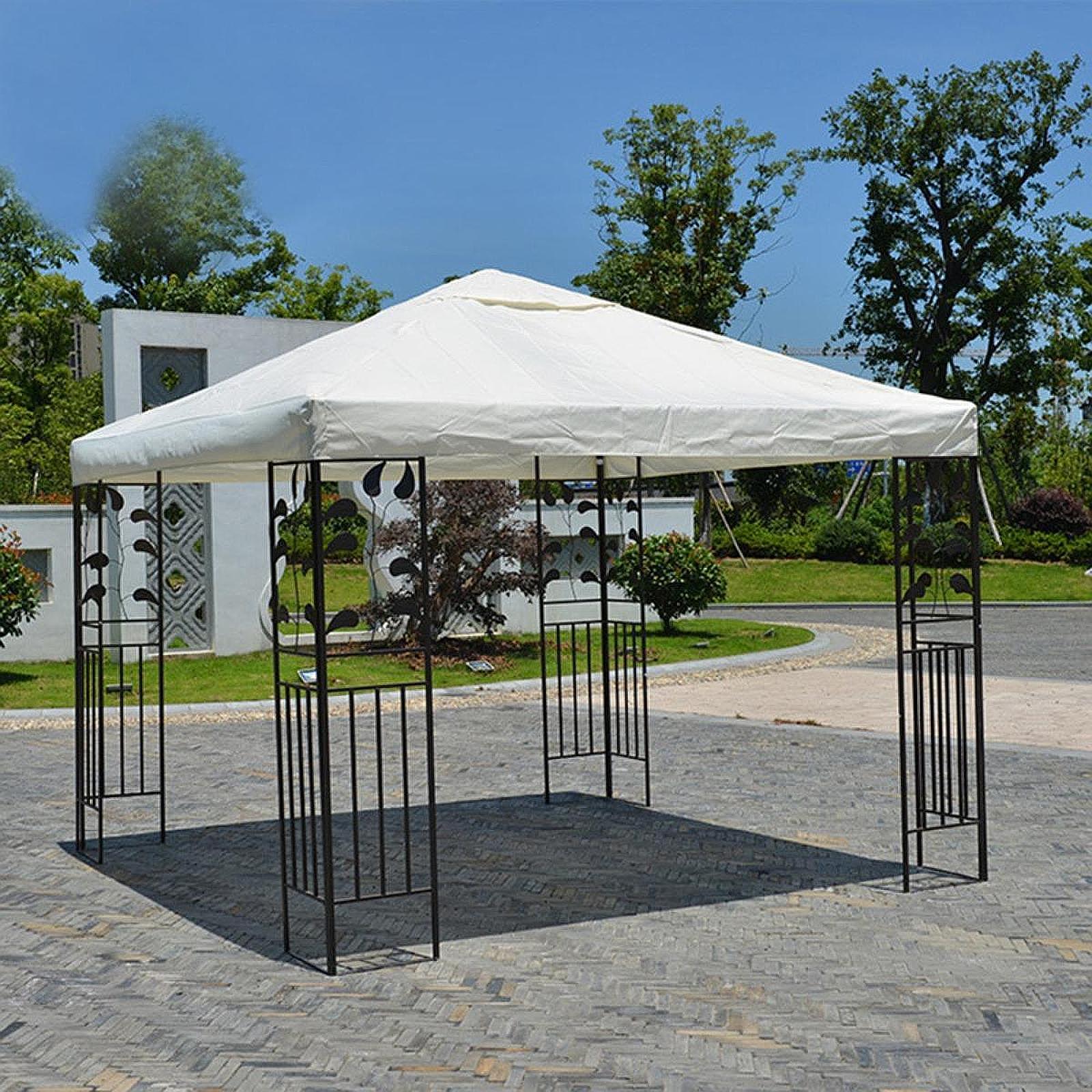 Cobertura superior do dossel c - Outdoor Furniture Gazebo avaliação e preço