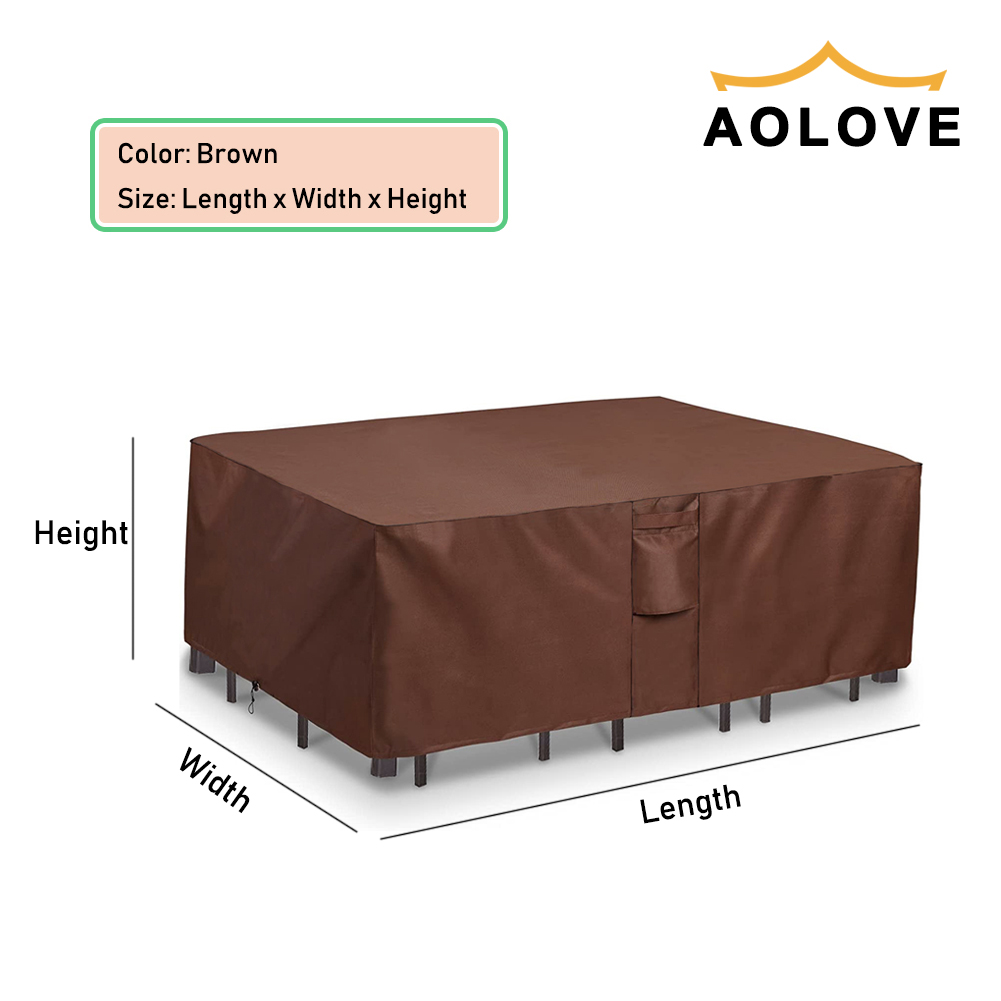 Capa para móveis de pátio, mar - Outdoor Furniture Table And Chairs avaliação e preço