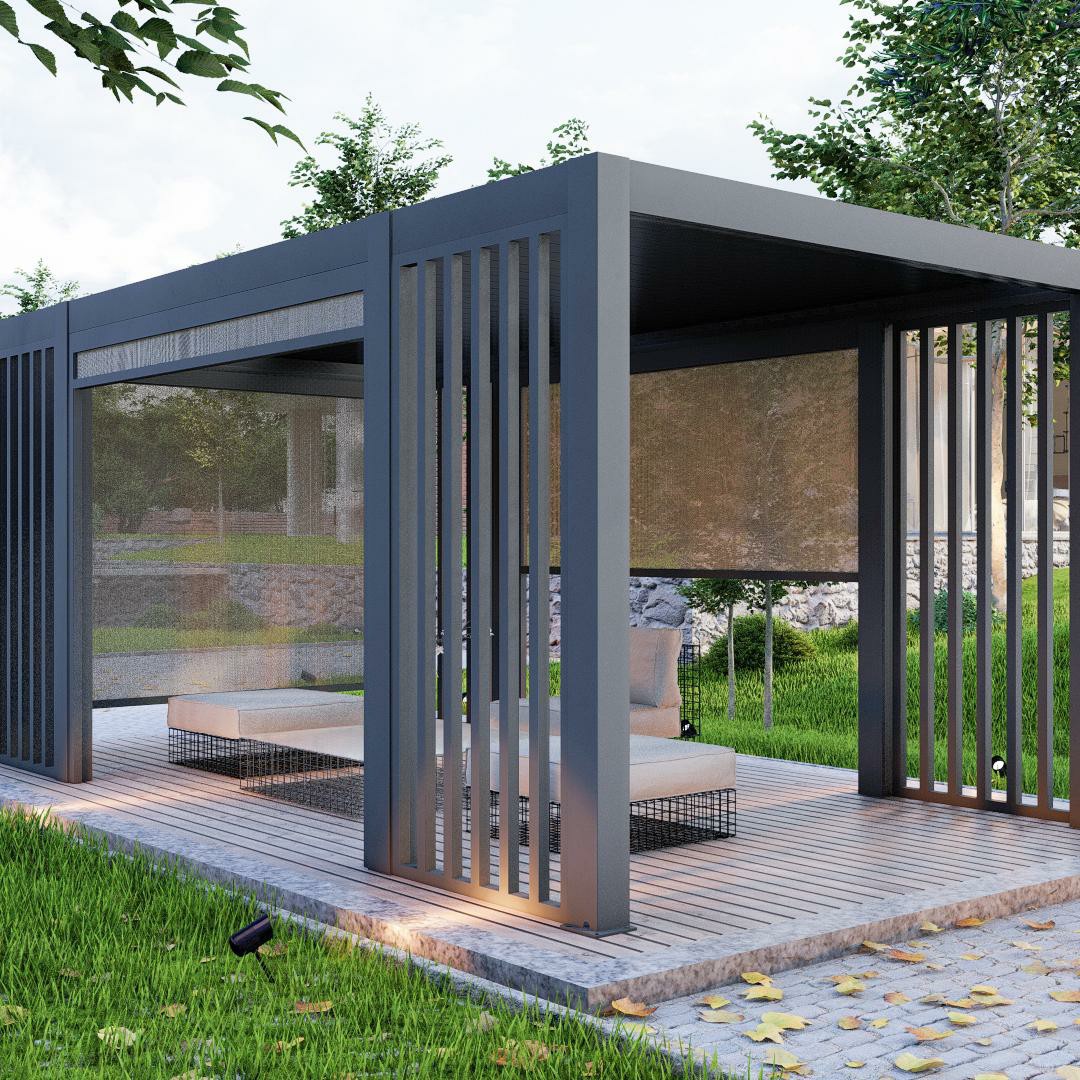 Gazebo e Pavilhão Moderno para - Outdoor Furniture Gazebo avaliação e preço