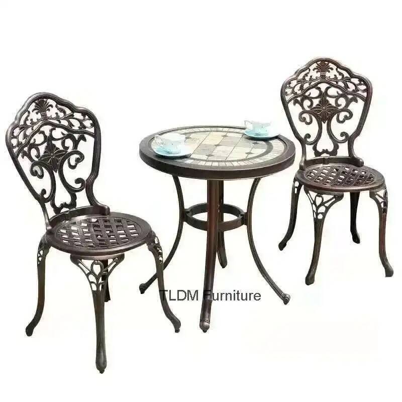 Urniture conjunto de cadeiras  - Outdoor Furniture Iron avaliação e preço