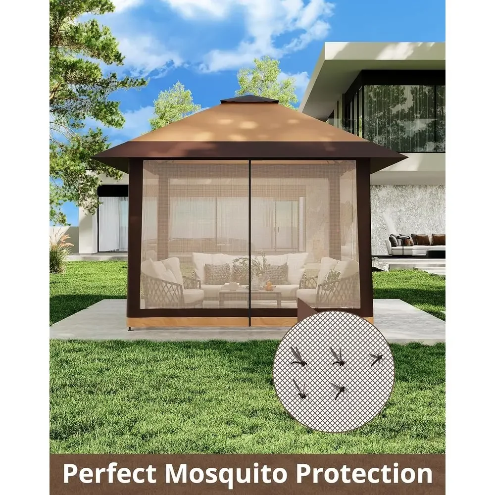Gazebo Externo 13x13 com Cober - Outdoor Furniture Gazebo avaliação e preço