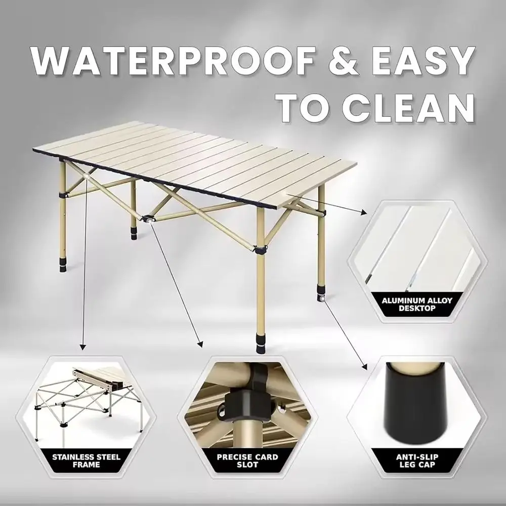 Conjunto portátil de cadeira e - Outdoor Furniture Table And Chairs avaliação e preço
