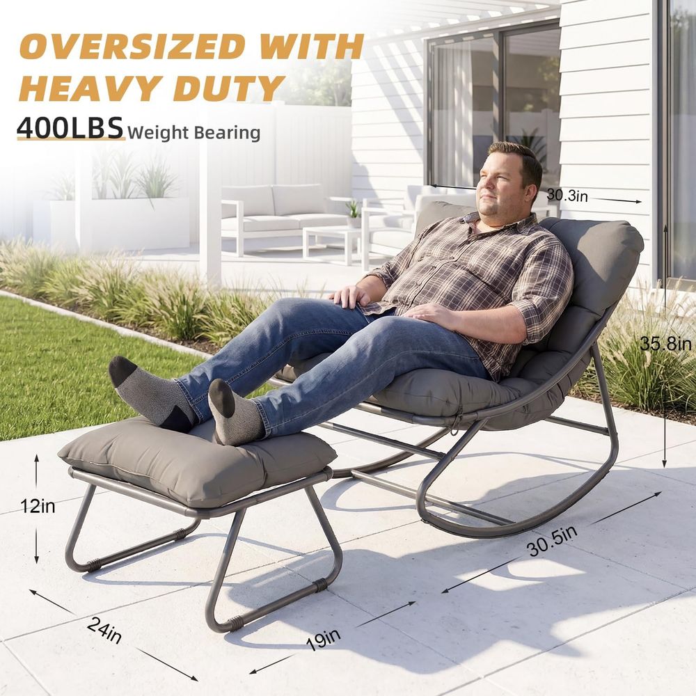 Cadeira de Balanço Papasan Gra - Outdoor Furniture Without Cushions avaliação e preço