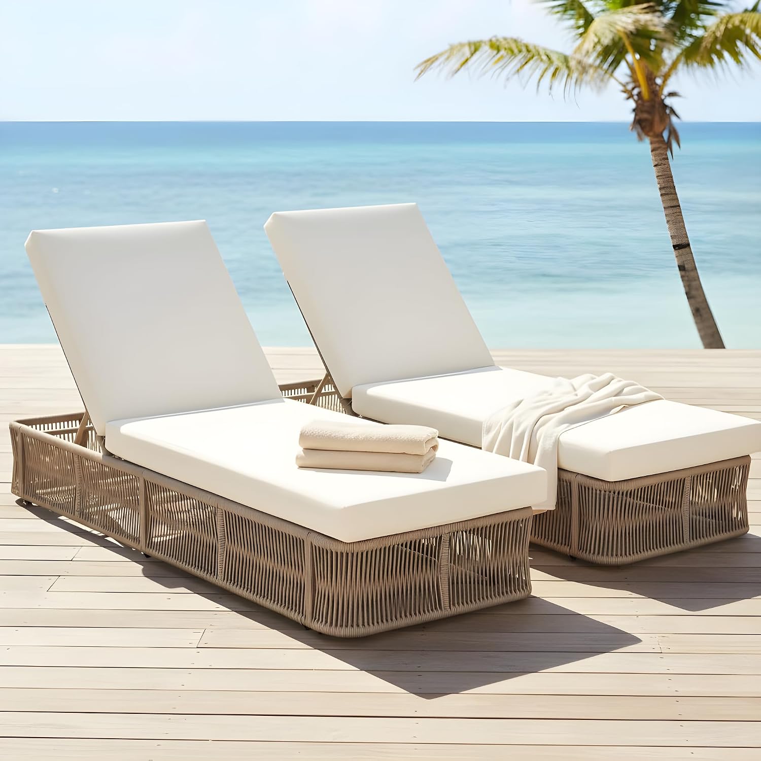 Cadeira de Descanso em Corda T - Outdoor Furniture Without Cushions avaliação e preço