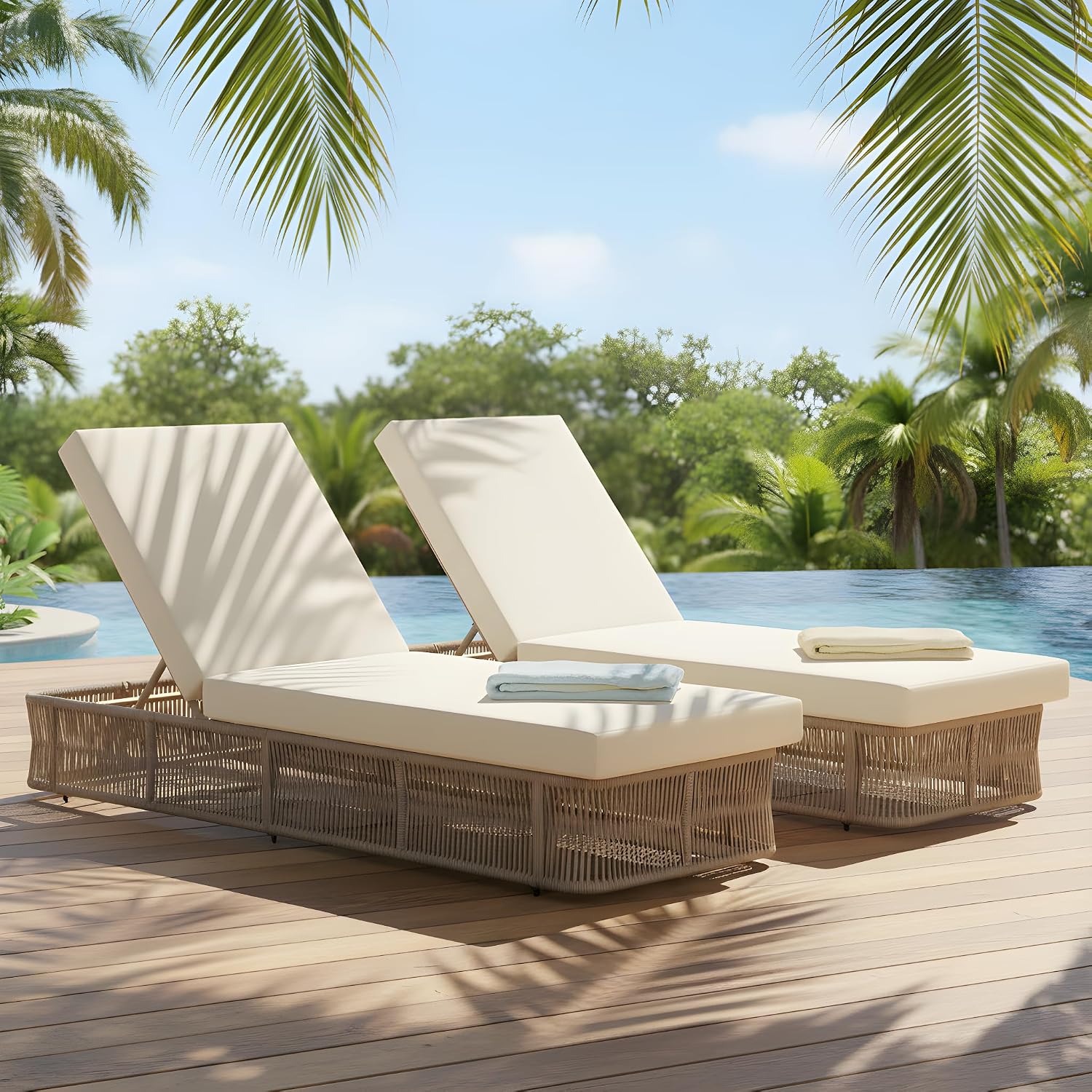 Cadeira de Descanso em Corda T - Outdoor Furniture Without Cushions avaliação e preço