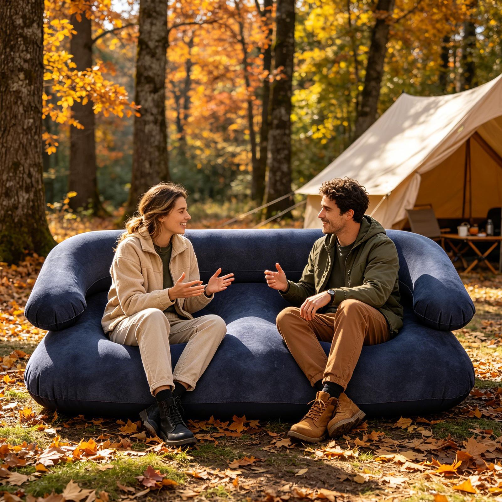 Sofá Inflável Duplo para Dois  - Outdoor Furniture Lounge avaliação e preço