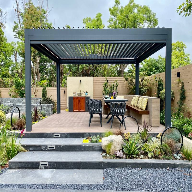Pérgola de Alumínio para Prote - Outdoor Furniture Gazebo avaliação e preço