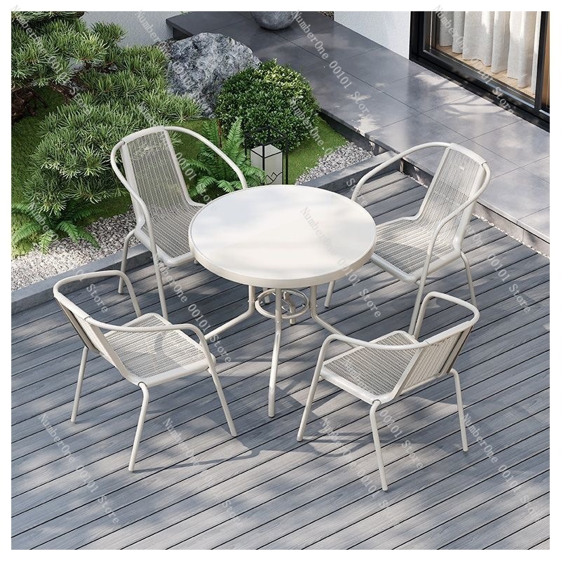 Conjunto de Mesa Dobrável para - Outdoor Furniture Table And Chairs avaliação e preço