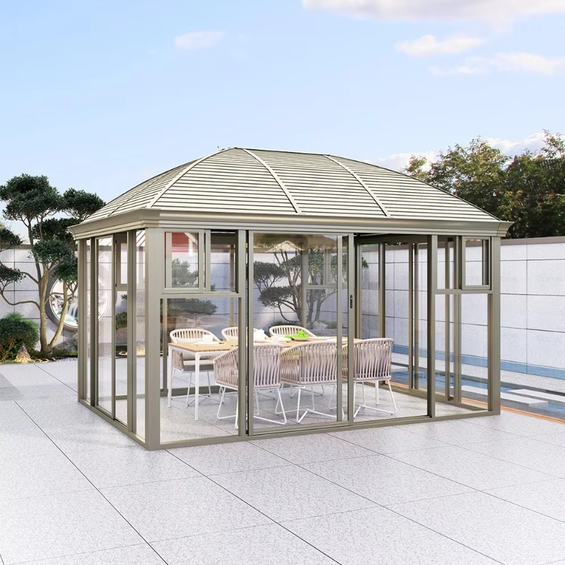 Solários Independentes, Casas  - Outdoor Furniture Gazebo avaliação e preço
