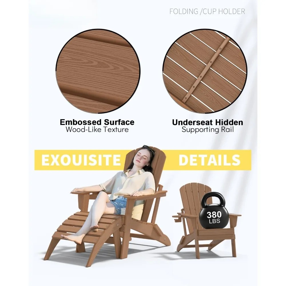 Conjunto de 3 Cadeiras Adirond - Adirondack Chair Wood avaliação e preço