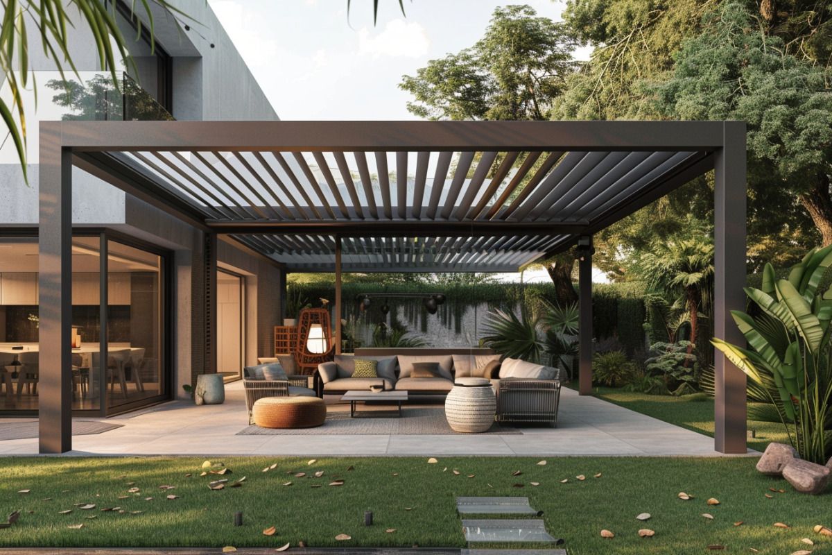 Pergolado de Alumínio de Alta  - Outdoor Furniture Gazebo avaliação e preço