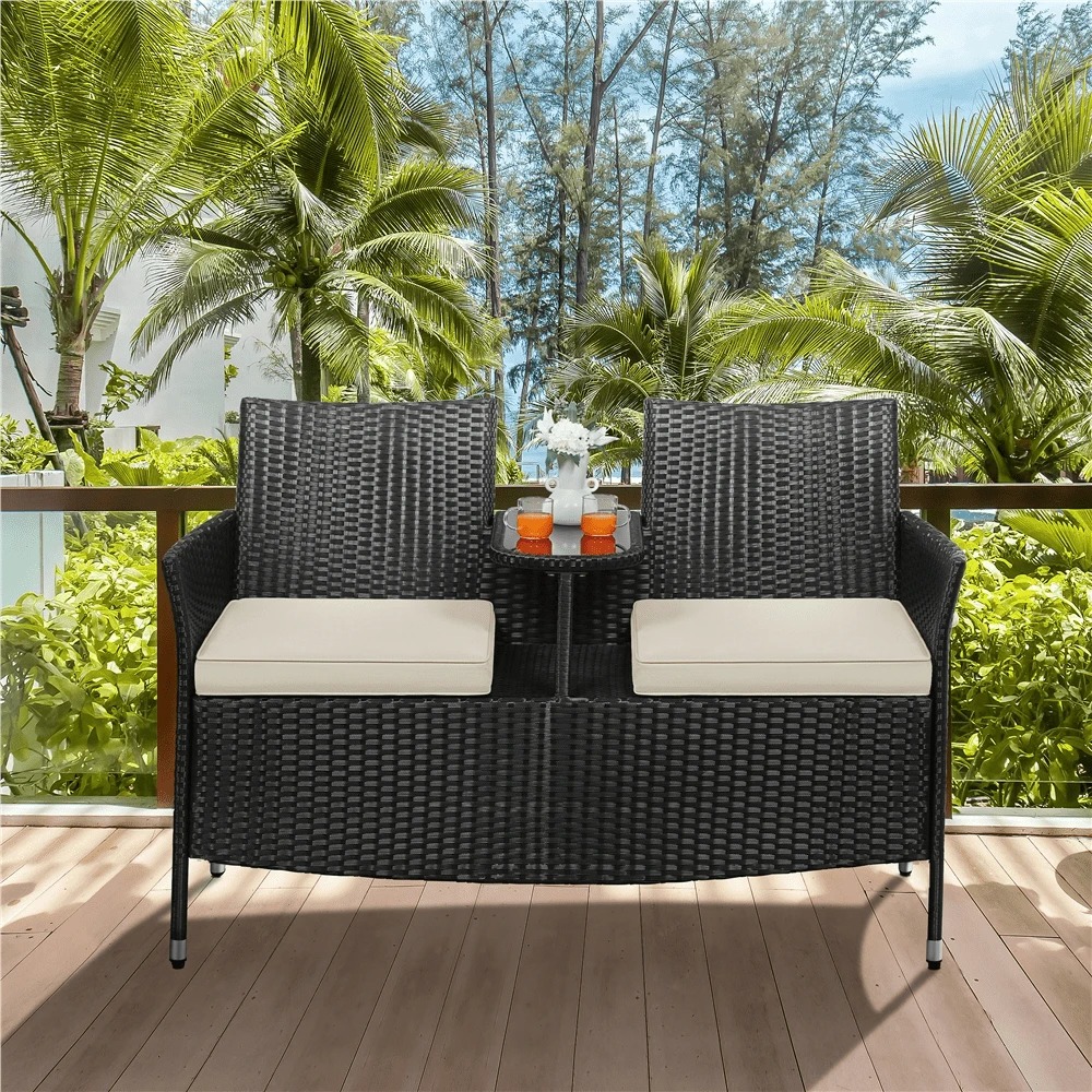 Conjunto de Móveis de Conversa - Outdoor Furniture Table And Chairs avaliação e preço