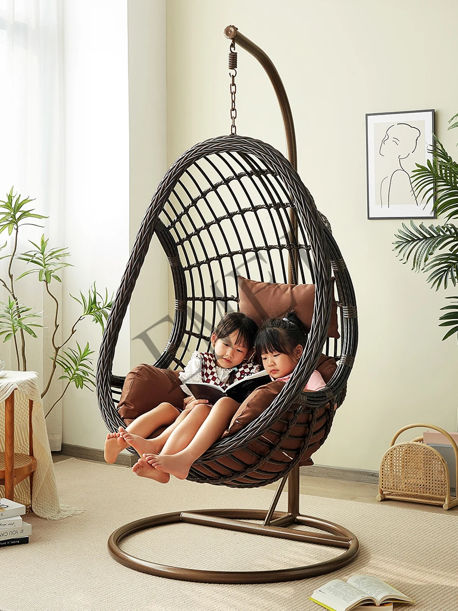 Cadeira Suspensa de Rattan, Ba - Outdoor Furniture Iron avaliação e preço