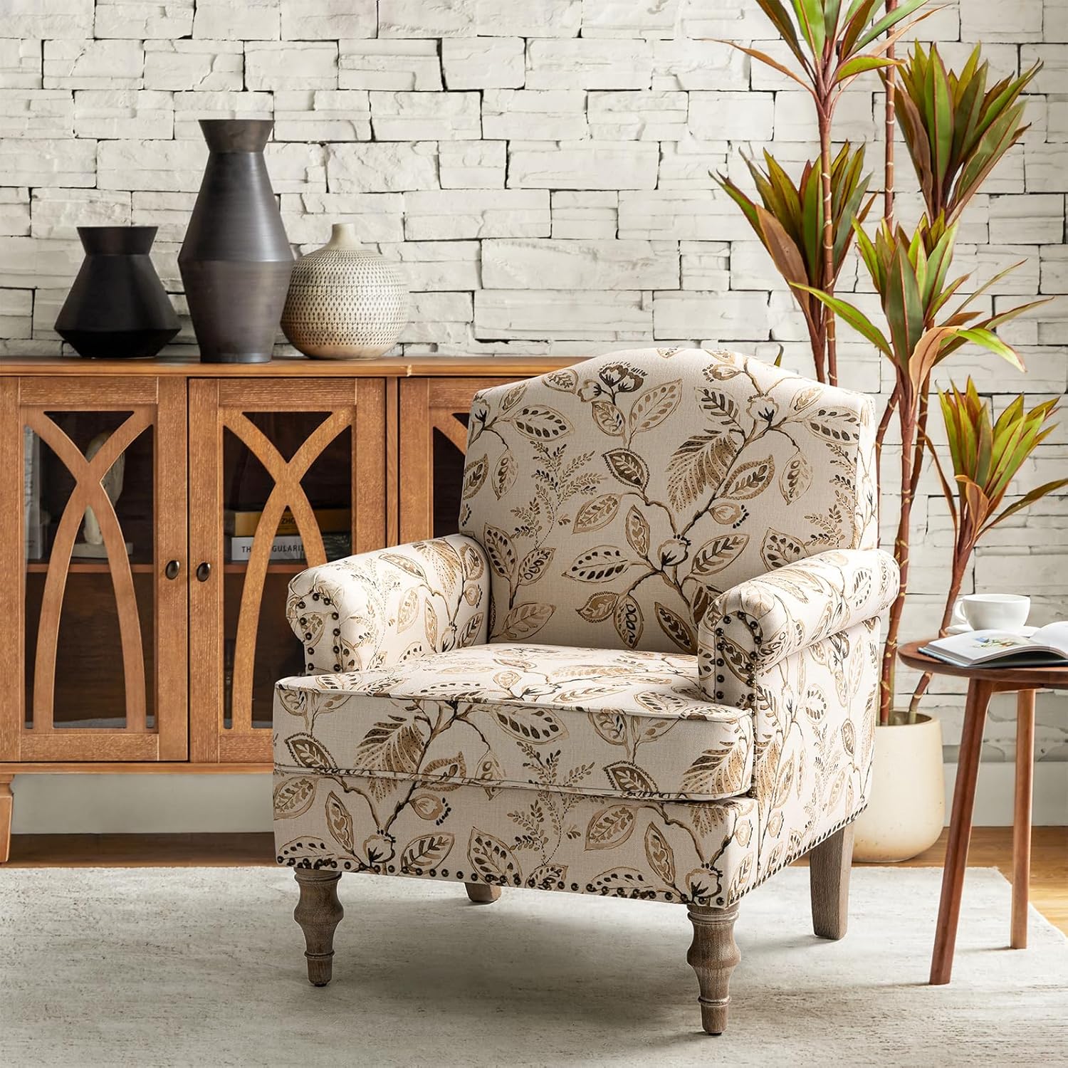 # Poltrona Estofada Floral com - Adirondack Chair Wood avaliação e preço