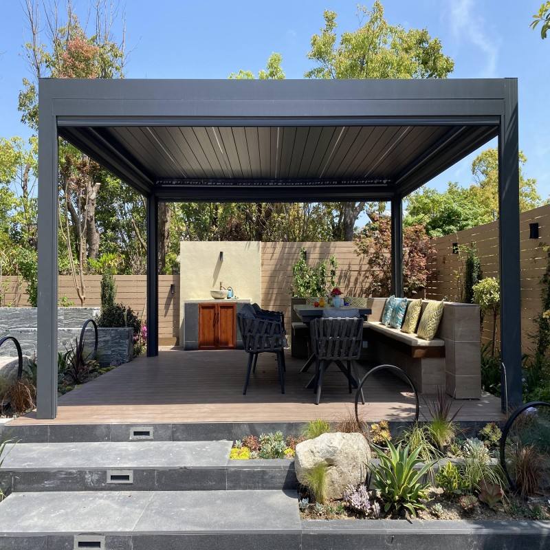 Pérgola Retangular de Liga de  - Outdoor Furniture Gazebo avaliação e preço