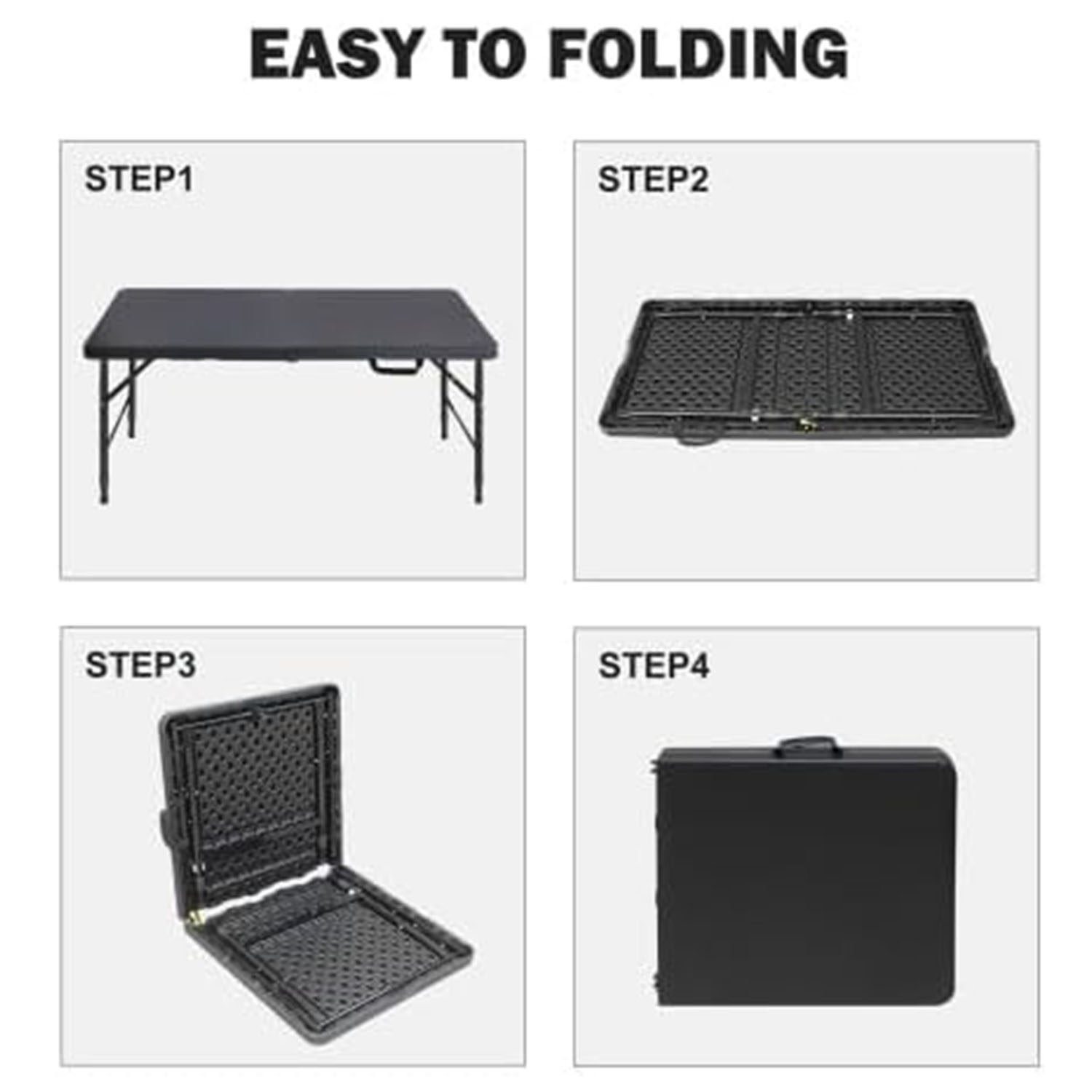 Mesa Dobrável de 4 pés com Alt - Outdoor Furniture Legs avaliação e preço