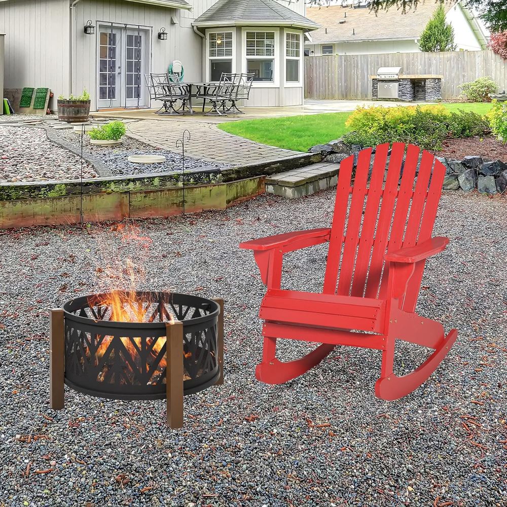 Cadeira de Balanço Adirondack  - Adirondack Chair Wood avaliação e preço
