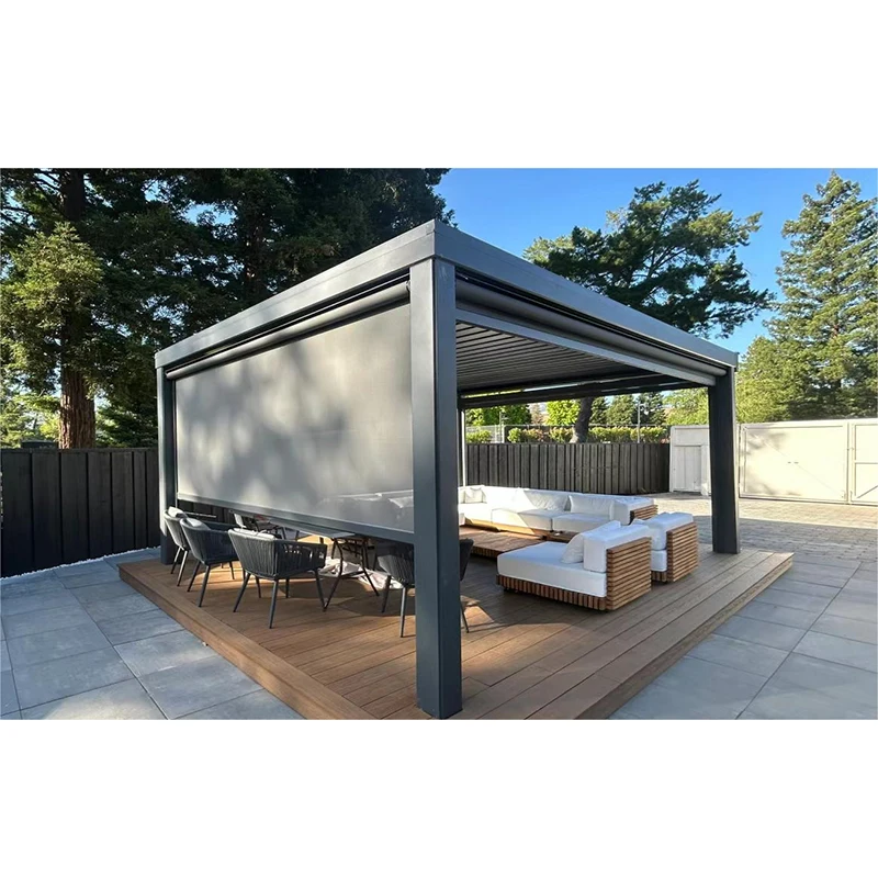 #   Pérgola de Alumínio Motori - Outdoor Furniture Gazebo avaliação e preço