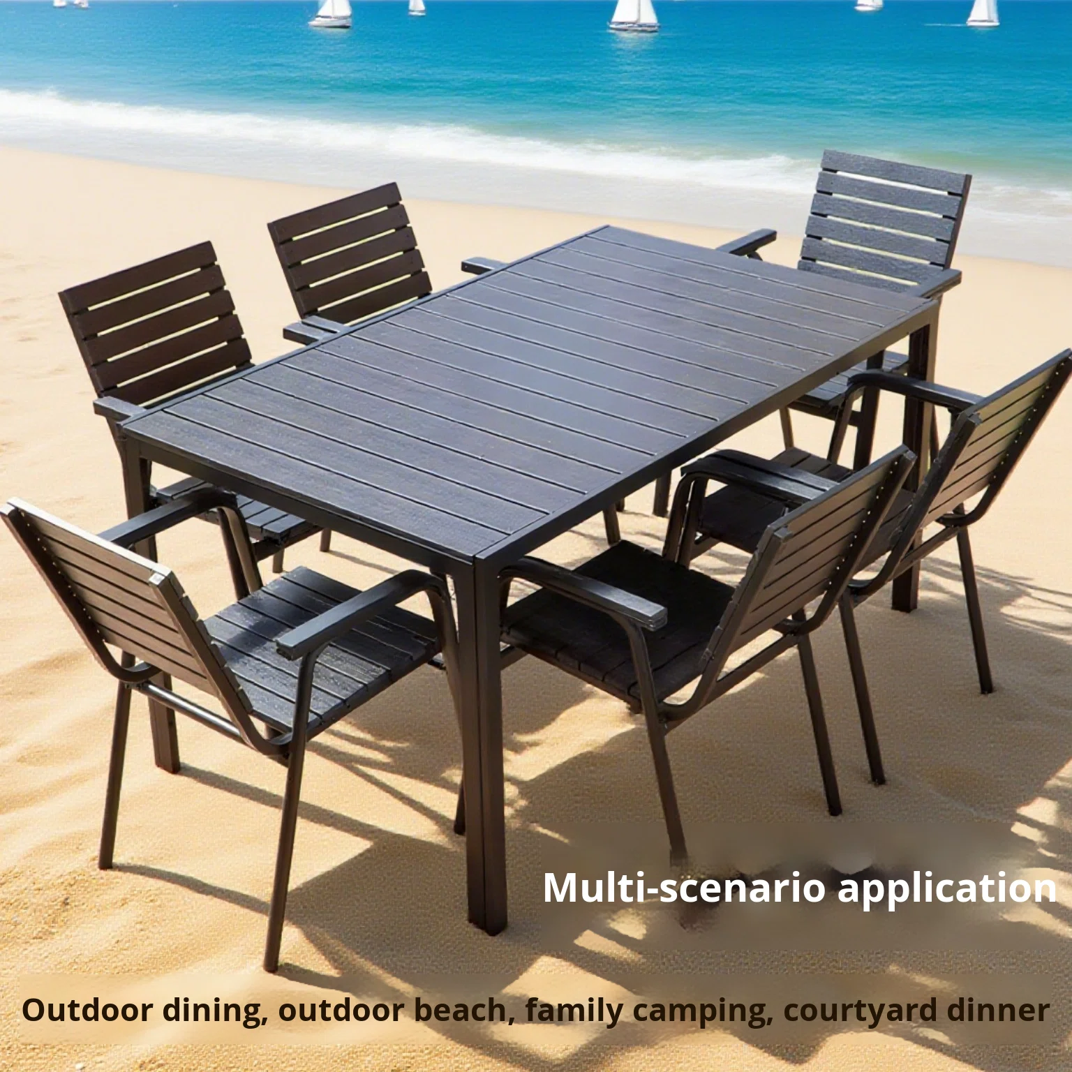 Novo Conjunto de Mesa e Cadeir - Outdoor Furniture Table And Chairs avaliação e preço