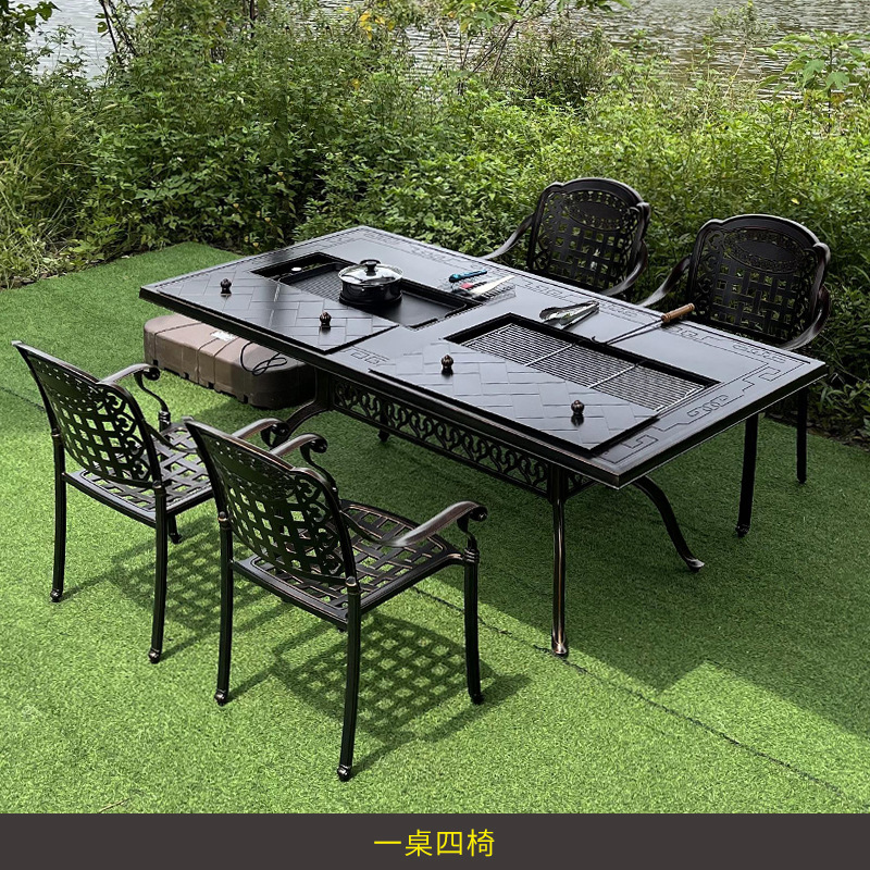 Conjunto de móveis de ferro fo - Outdoor Furniture Iron avaliação e preço