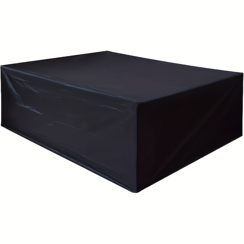 Capa preta para móveis de exte - Outdoor Furniture Table And Chairs avaliação e preço