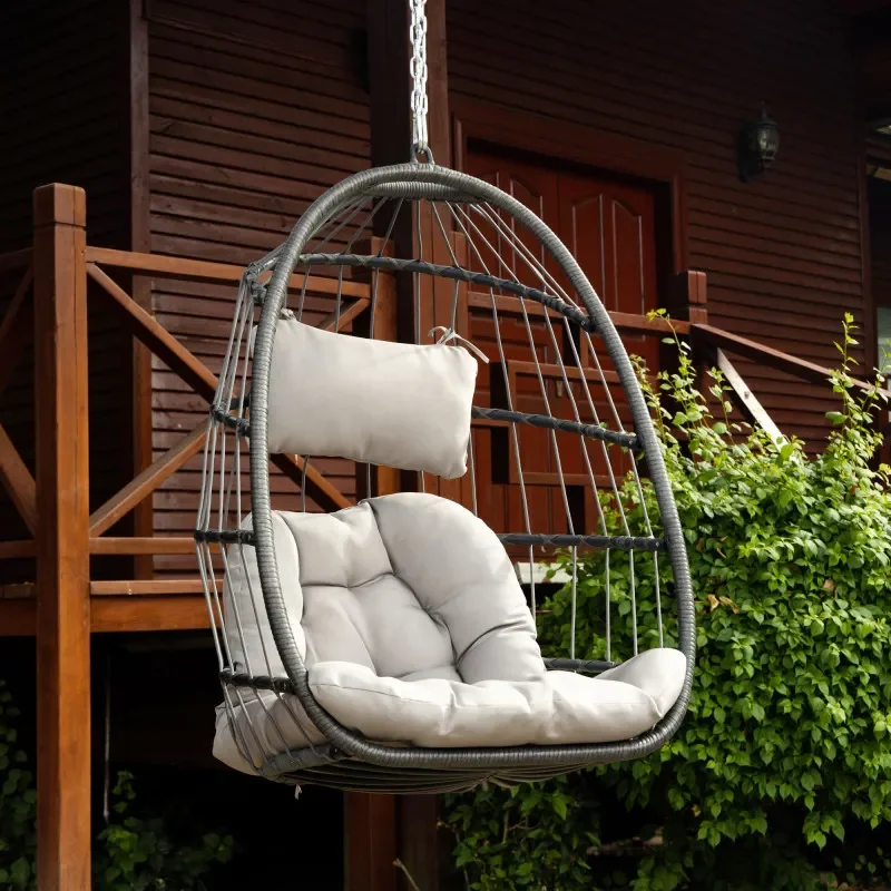 Cadeira de balanço de vime ao  - Outdoor Furniture Without Cushions avaliação e preço