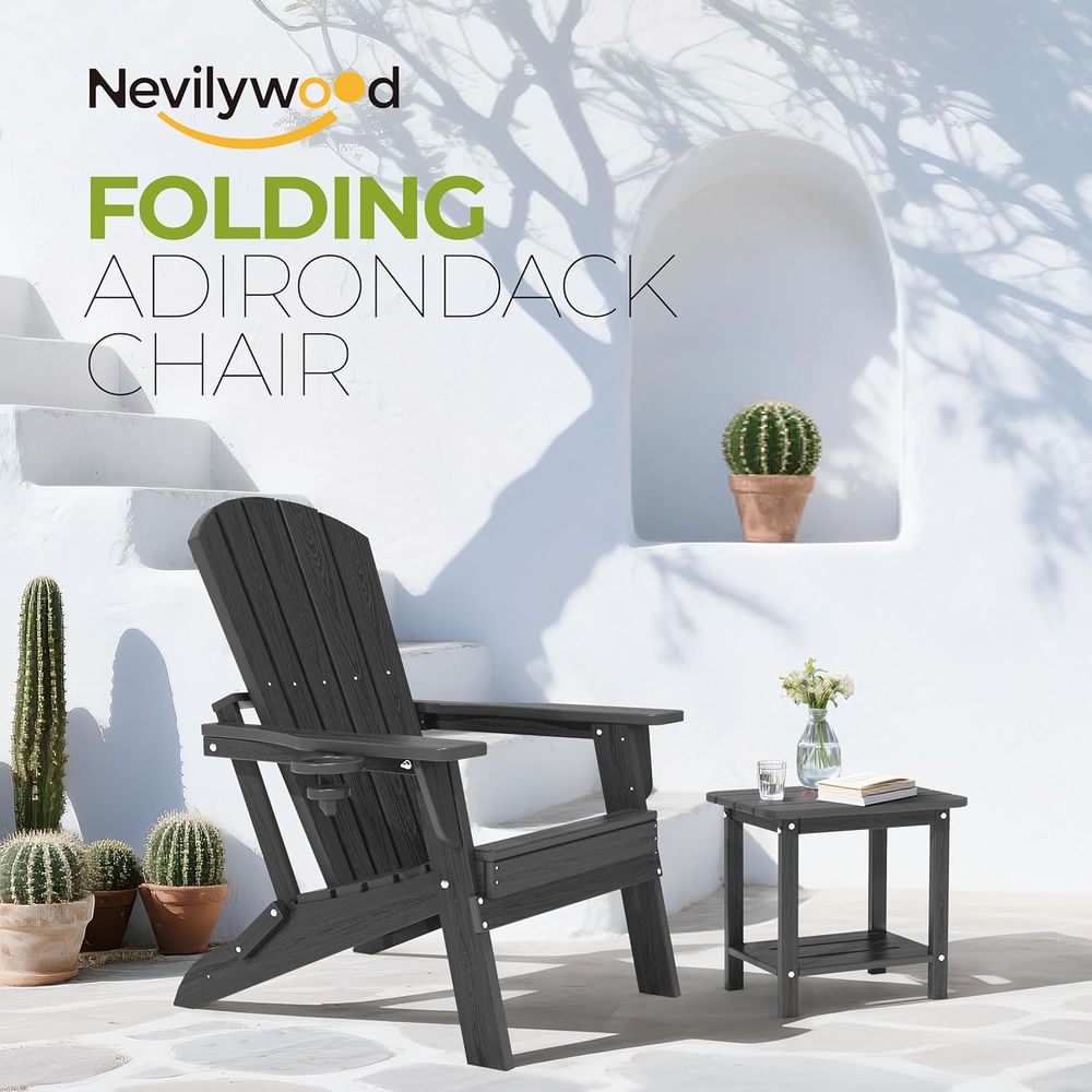 Cadeira Adirondack, com suport - Adirondack Chair Wood avaliação e preço