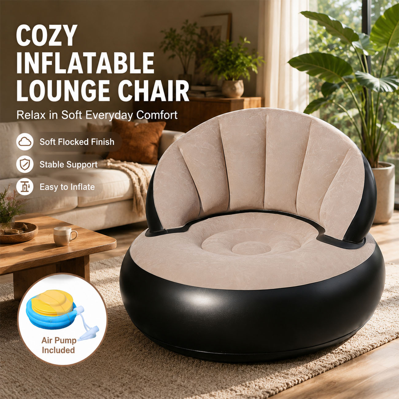 Cadeira Inflável para Adultos, - Outdoor Furniture Lounge avaliação e preço