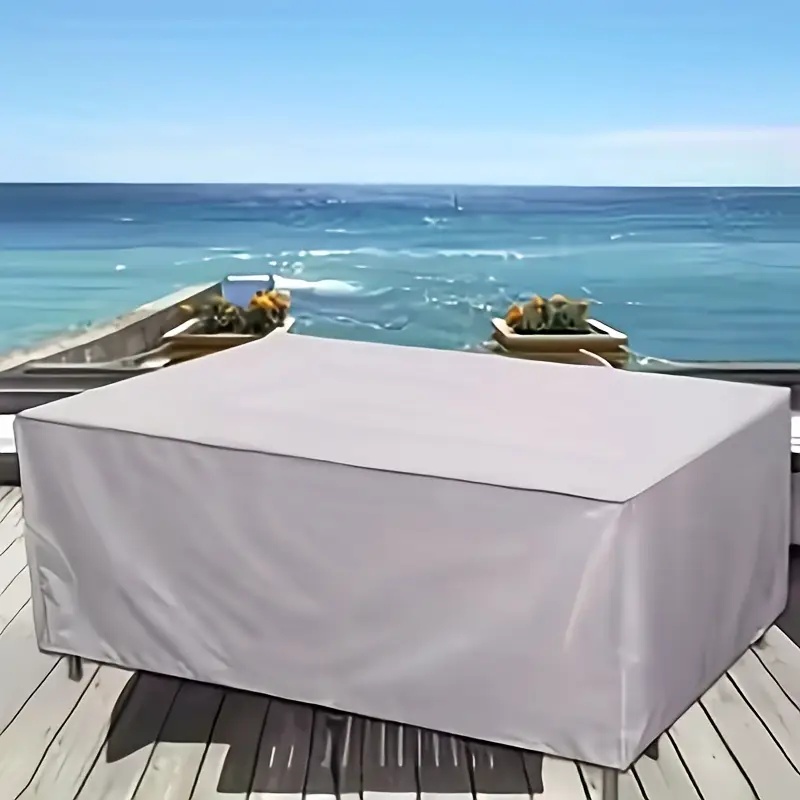 Capa Protetora de Tecido Oxfor - Outdoor Furniture Table And Chairs avaliação e preço